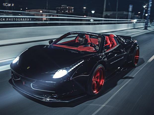 فراری 458، شاهکاری دیگر از Liberty Walk